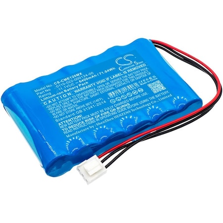 Bsc Preferred COMEN CM-1200A ECG 6400mAh Medical Replacement Battery CS-CME120MX